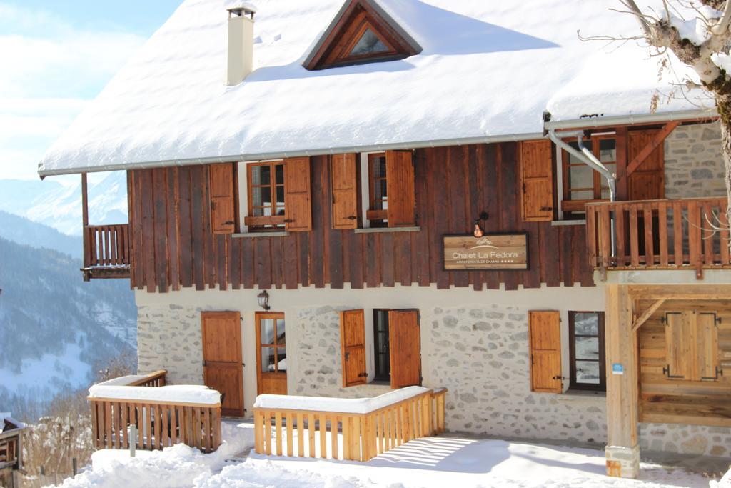 Chalet La Fedora - Appartements De Charme Vaujany Exterior photo